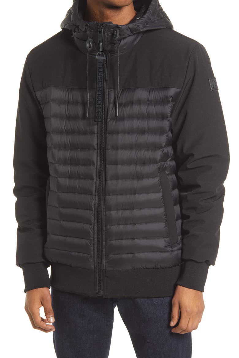Men's Broadside Water Repellent 800 Fill Power Down Jacket, Main, color, BLACK
