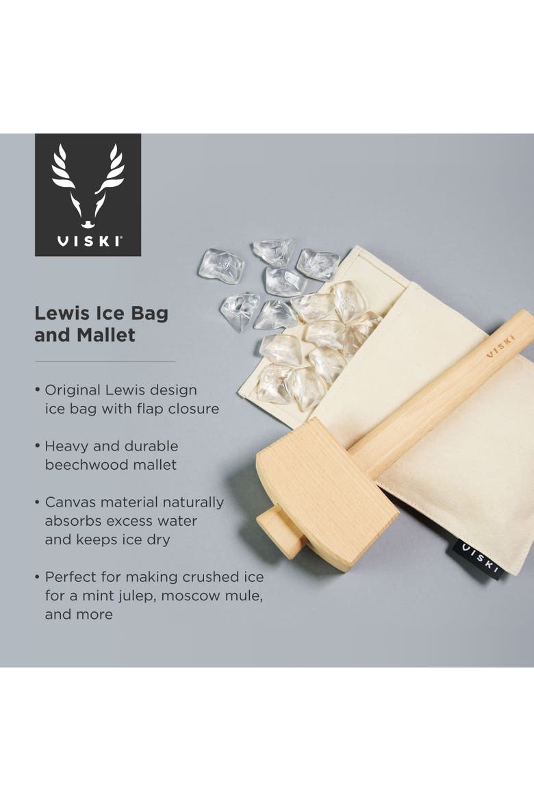 Professional Lewis Ice Bag and Mallet, Alternate, color, Wood