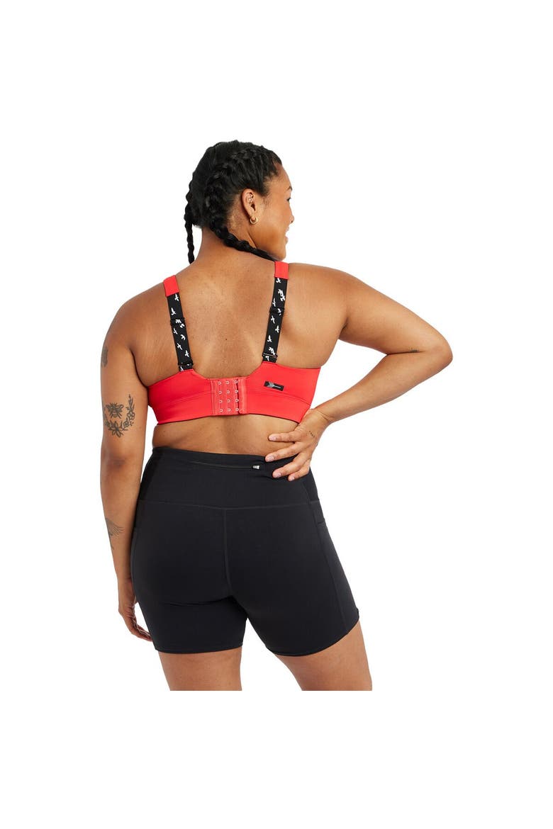 Queen Bra - Women's, Alternate, color, Flash Flare