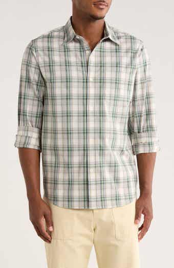 14th & Union Plaid Poplin Button-Up Shirt