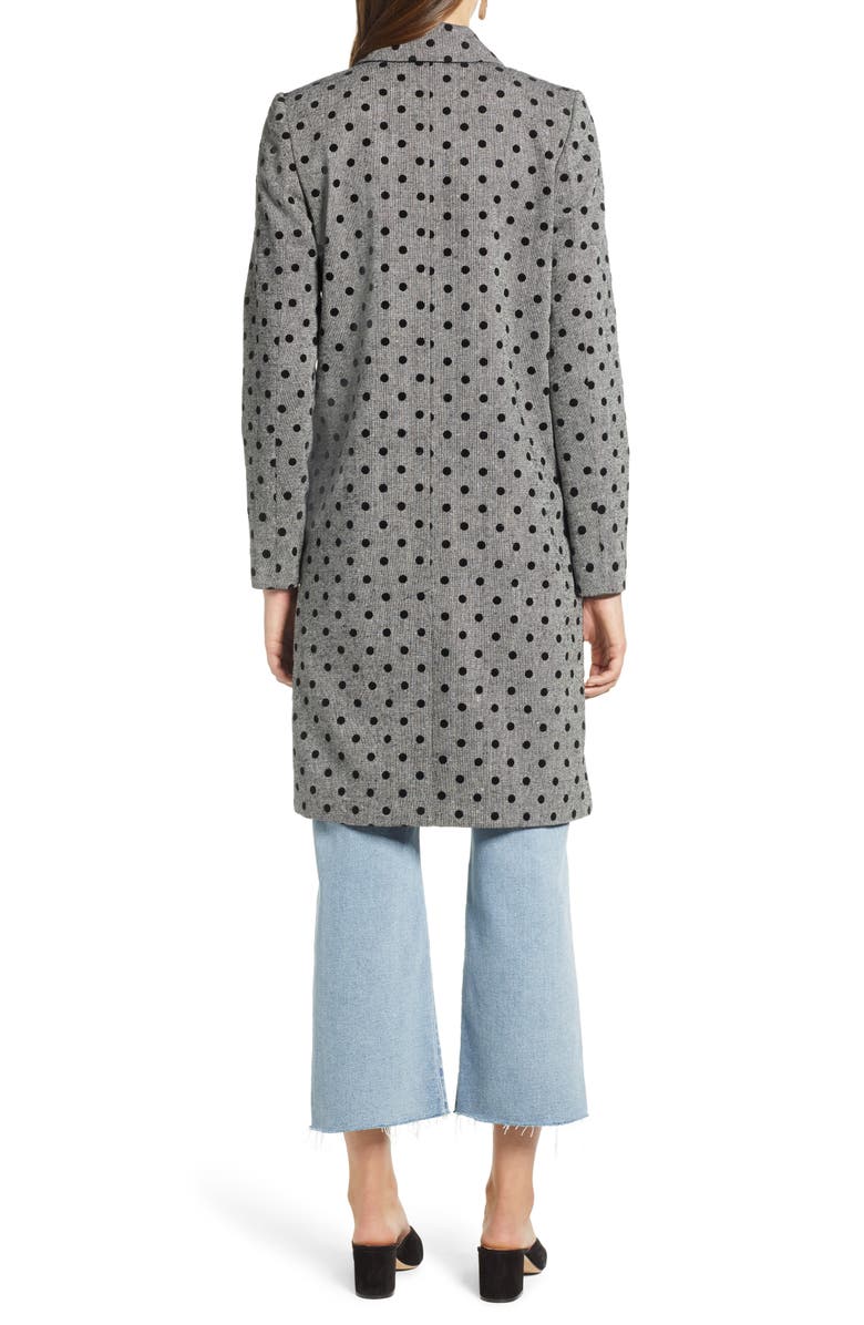 Halogen<sup>®</sup> Flocked Dot Coat, Alternate, color, 