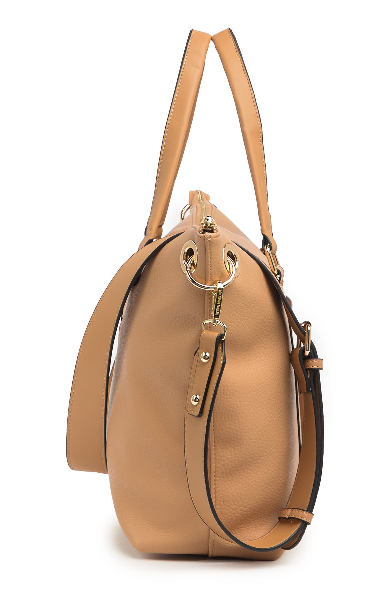 Blara Slouchy Top Handle Tote Bag, Alternate, color, SADDLE