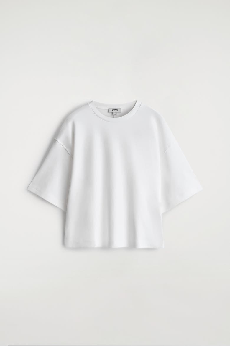 Oversized Boxy Cotton T-Shirt, Alternate, color, WHITE