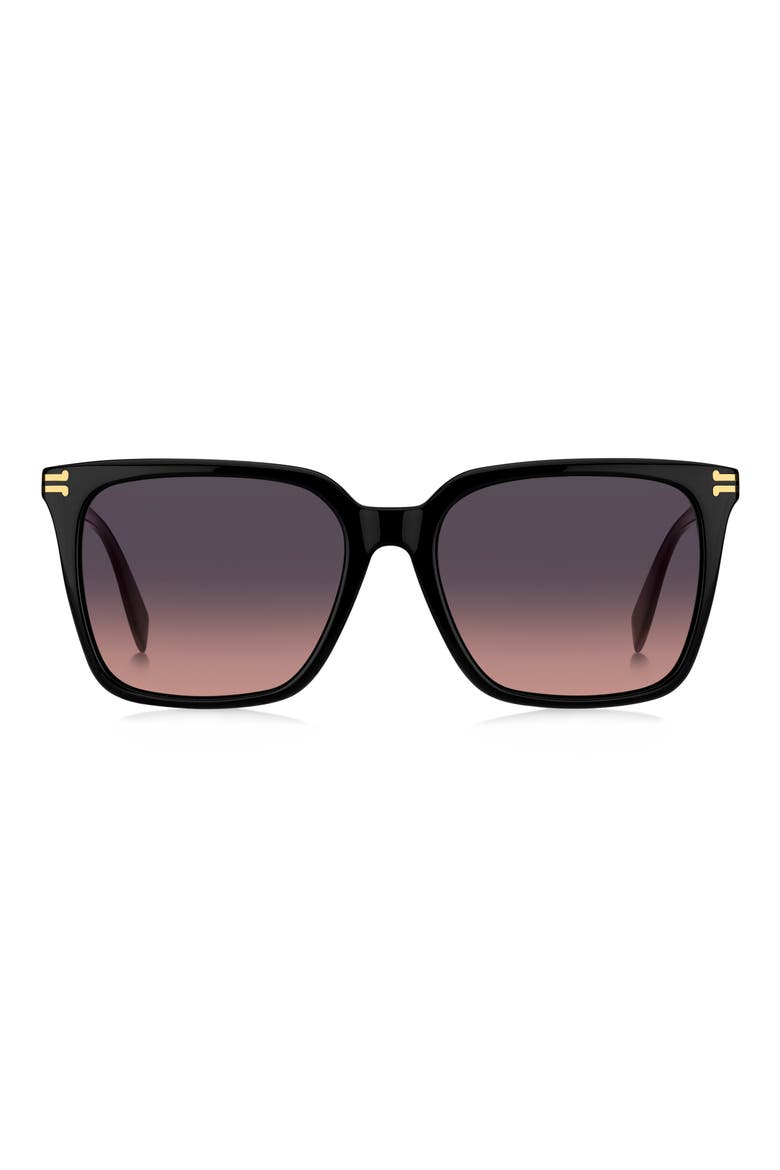 55mm Square Sunglasses, Main, color, 0807-FF