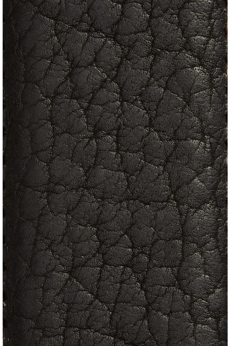 Leather Belt, Alternate, color, BLACK