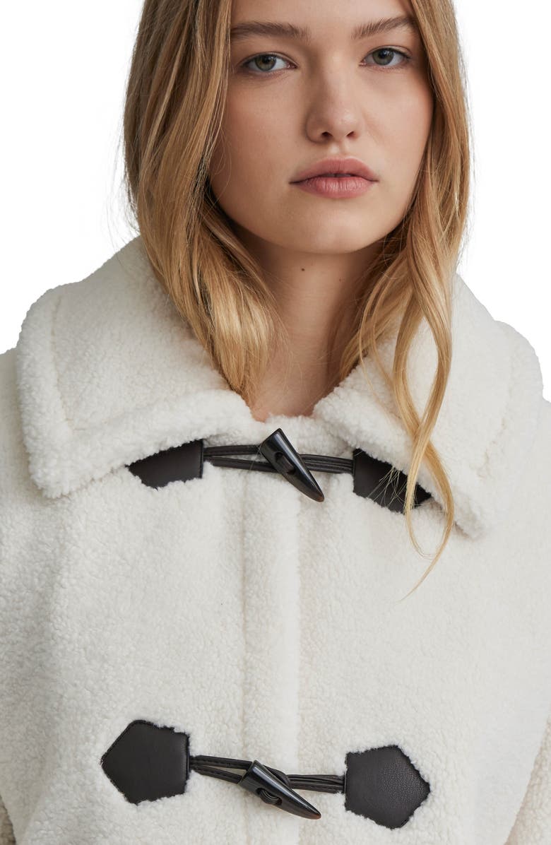 NVLT Berber Fleece Toggle Coat, Alternate, color, Cream