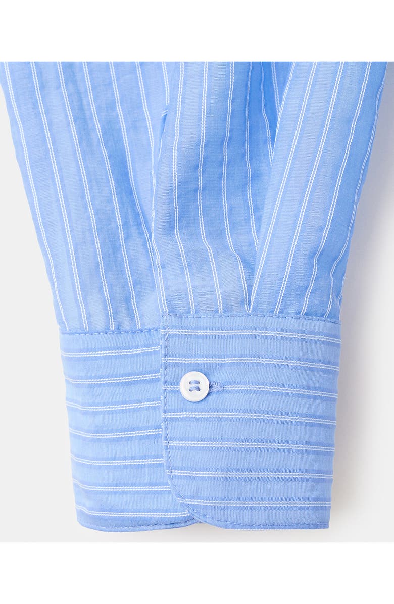 MANGO Camisa Belize Shirt, Alternate, color, Sky Blue