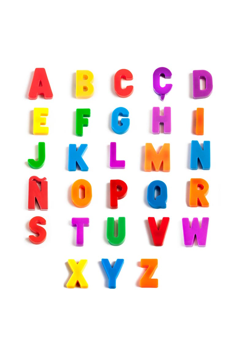 Magnetic Uppercase Letters, Alternate, color, Multi