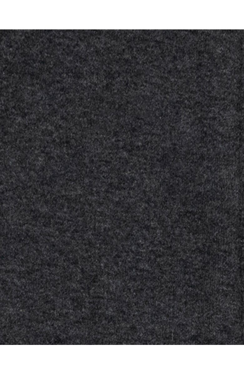 Leveret Kids Two-Piece Solid Cotton Matching Family Pajamas, Alternate, color, Dark Gray