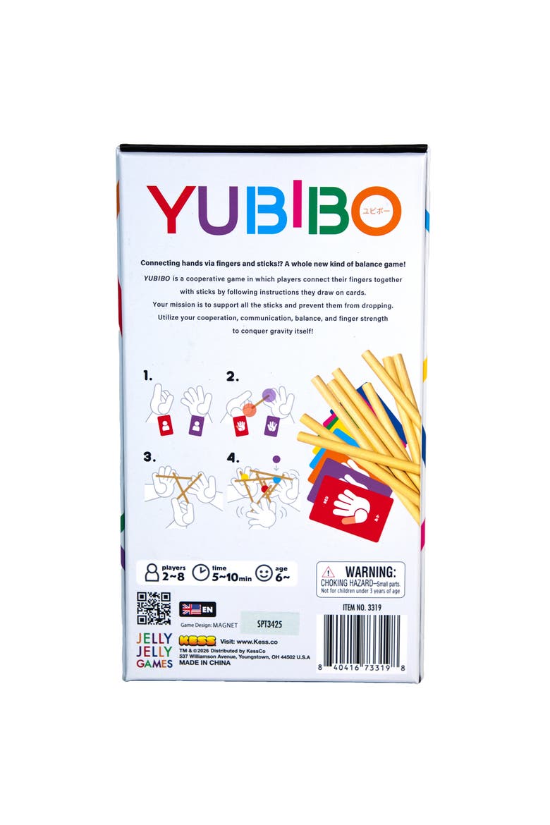 Yubibo Party Game, Alternate, color, Multicolored