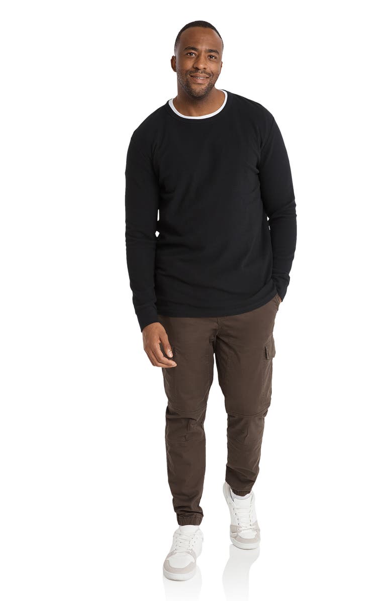 Johnny Bigg Waffle Crewneck T-Shirt, Alternate, color, 