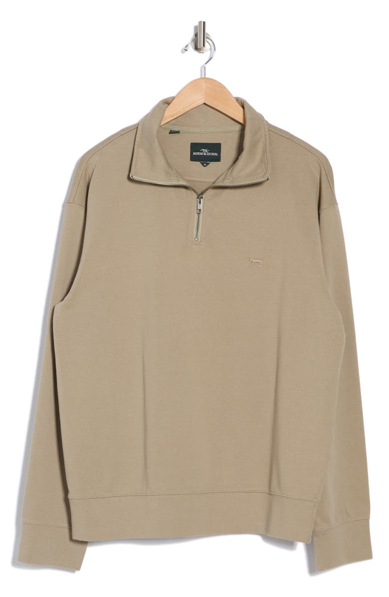 Rodd & Gunn Kelvin Street Cotton Quarter-Zip Pullover, Alternate, color, 