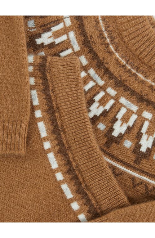 Reiss Farley Cashmere Sweater & Leggings Set In Brown