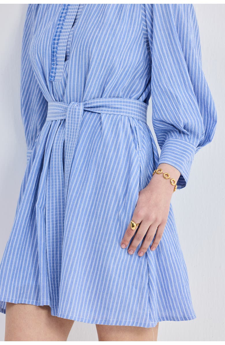 Reistor Oversized Tunic Dress with Optional Belt, Alternate, color, 