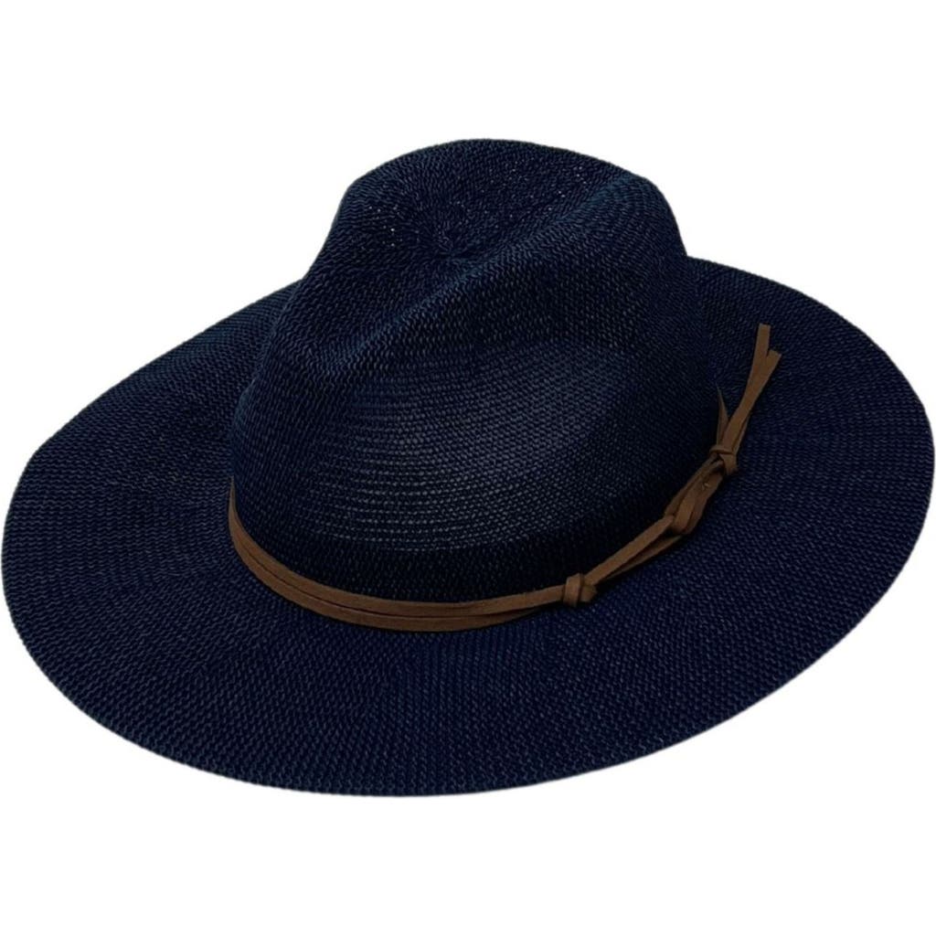 Marcus Adler Packable Panama Hat In Navy