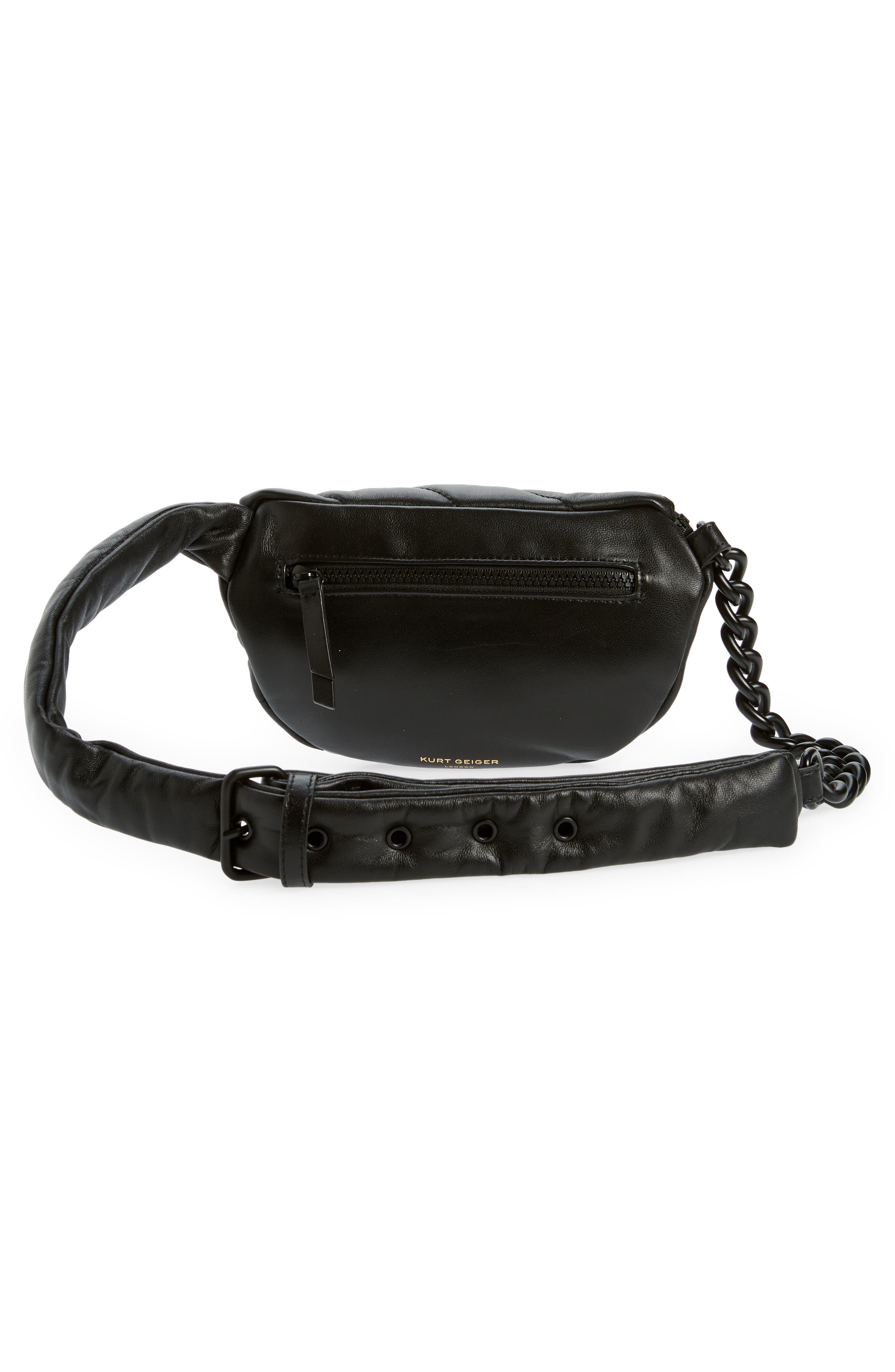 Kurt Geiger London Small Soho Leather Belt Bag, Alternate, color, 