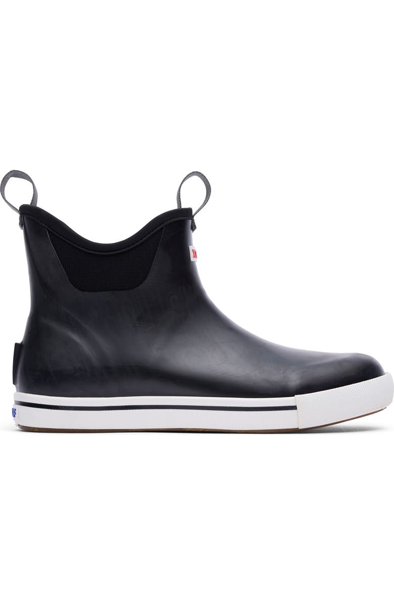 XTRATUF Waterproof Ankle Deck Boot, Alternate, color, Black