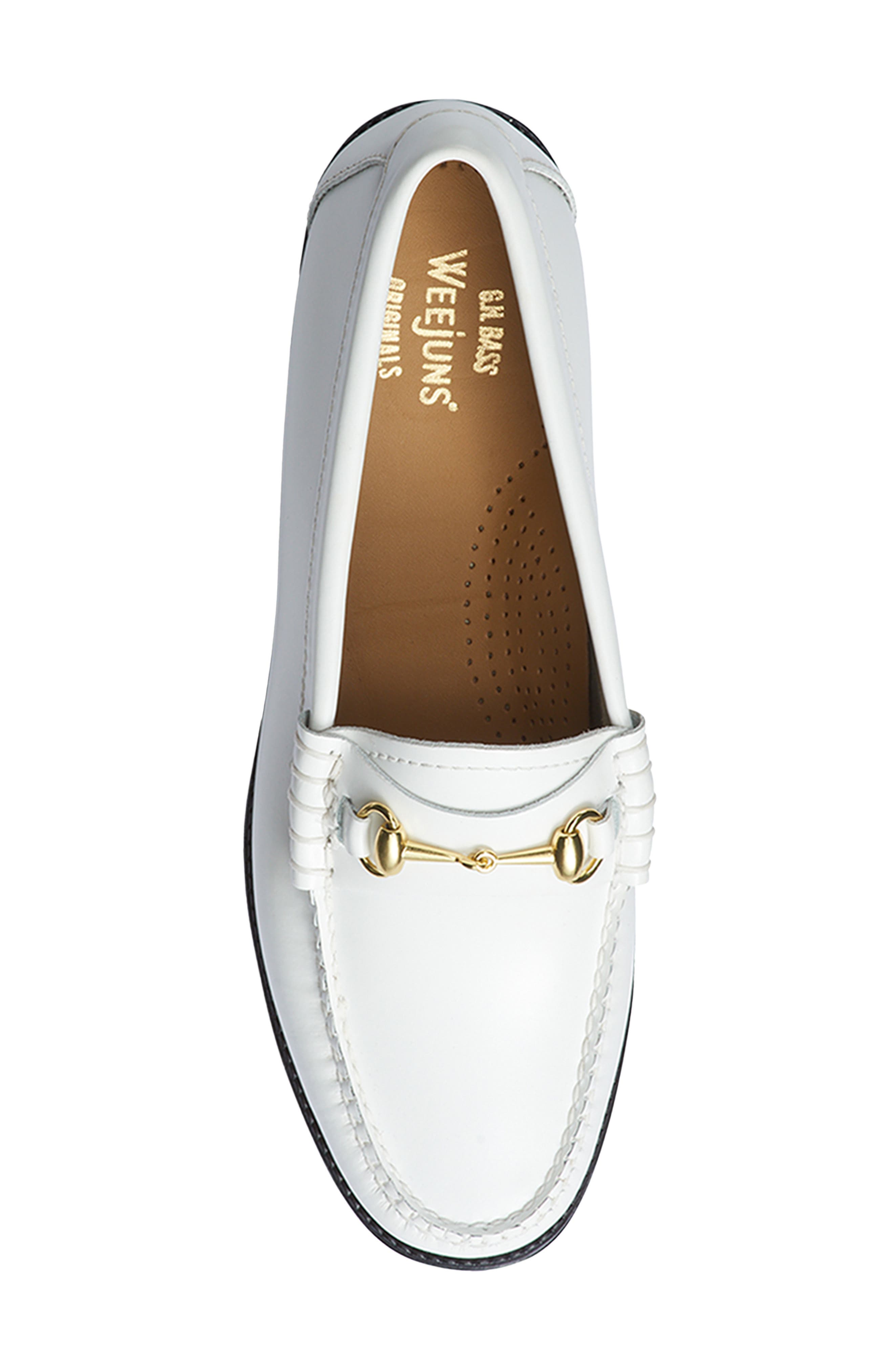 G.H. Bass Originals Lianna Bit Loafer, Alternate, color, White