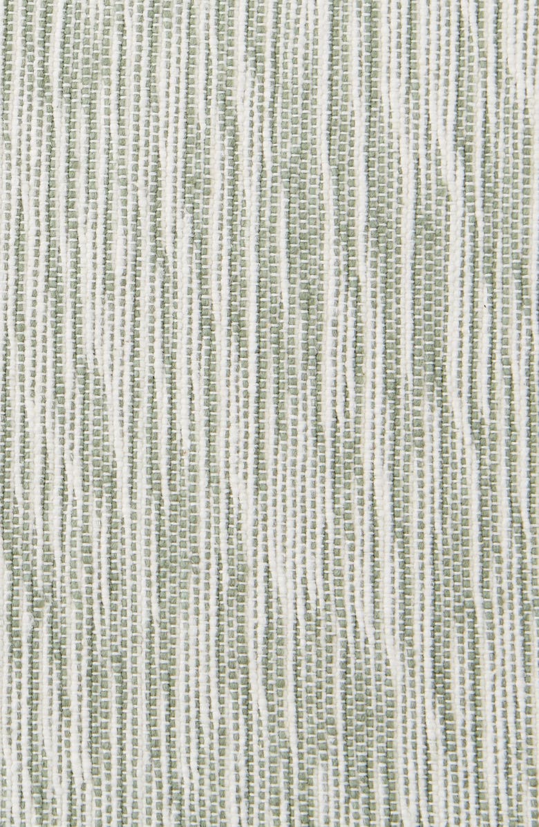 Design Imports Hedge Green Space Dyed Cotton Table Runner, Alternate, color, Green