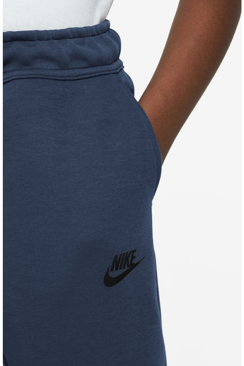 Kids' Tech Fleece Joggers, Alternate, color, MIDNIGHT NAVY/ AQUARIUS/ BLACK