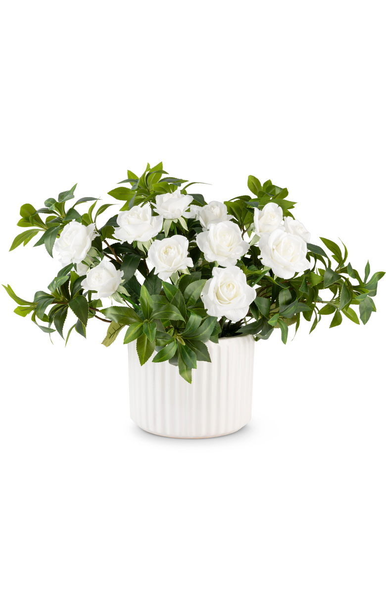 CocoBella Lucienne RealTouch Rosebush Arrangement, Main, color,