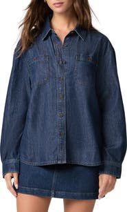 PAIGE Arden Cotton & Lyocell Shirt