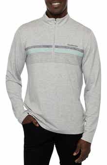 TravisMathew Twist of Lime Half Zip Pullover