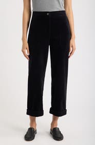 Eileen Fisher Straight Leg Ankle Pants