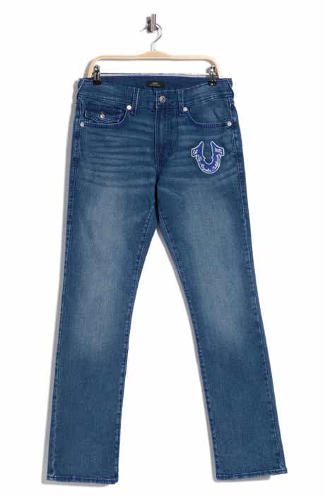 True Religion Ricky Big T Flap Straight Leg Jeans