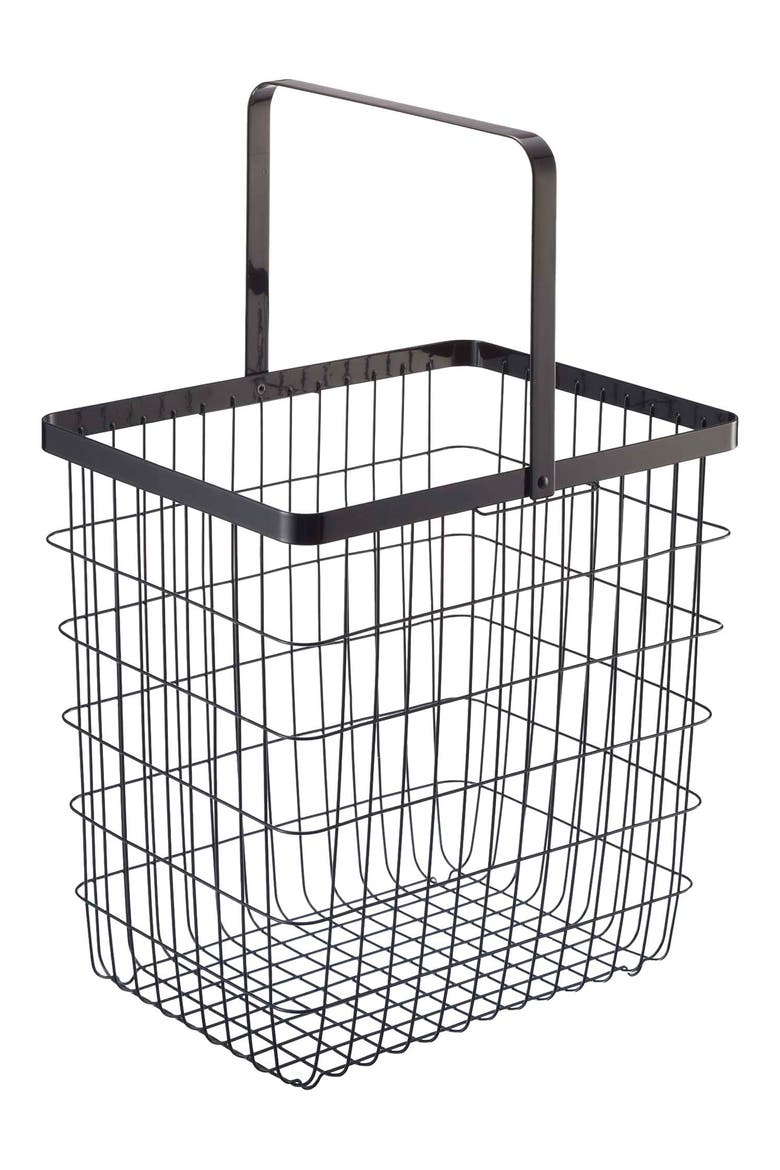 Wire Basket, Alternate, color, BLACK