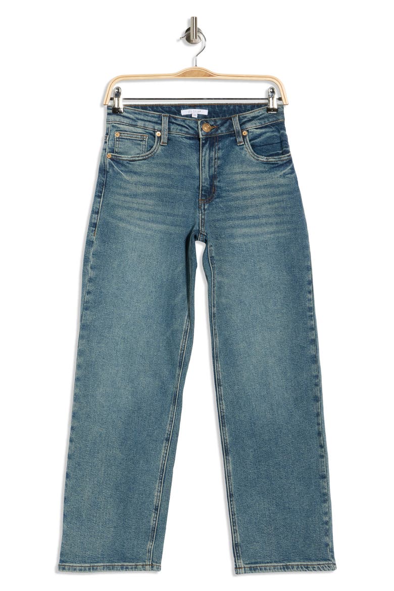 Faye High Waist Wide Leg Jeans, Alternate, color, SERRANO