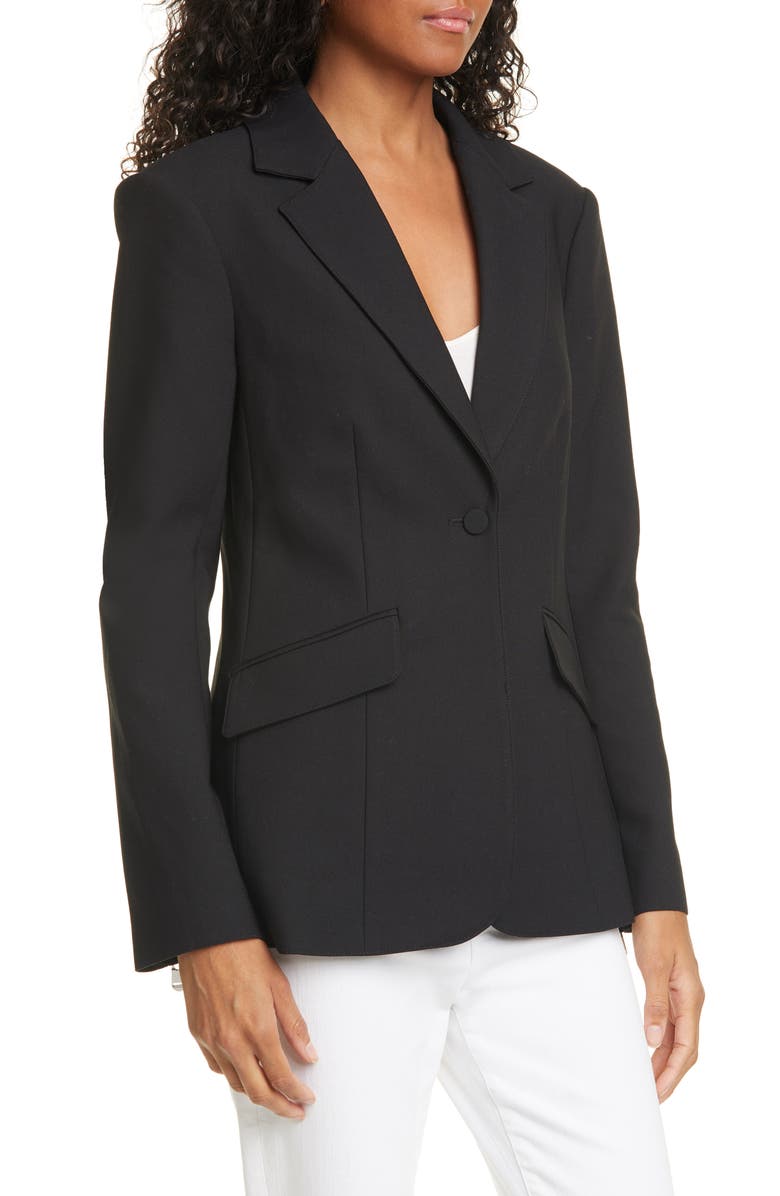 Cinq à Sept Kym Zip Cuff Blazer, Alternate, color,