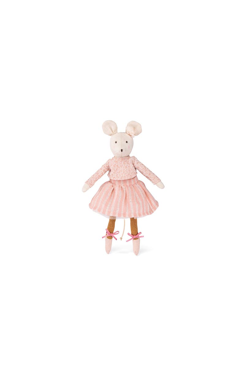 Moulin Roty Mouse doll Anna The Little school of dance Dolls, Main, color, Pink