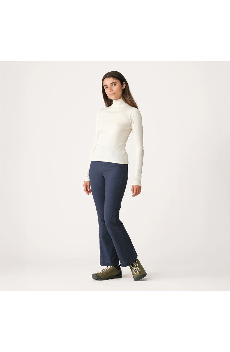 Hikerkind Ribbed Merino Turtleneck 02 - Women's, Alternate, color, Betula