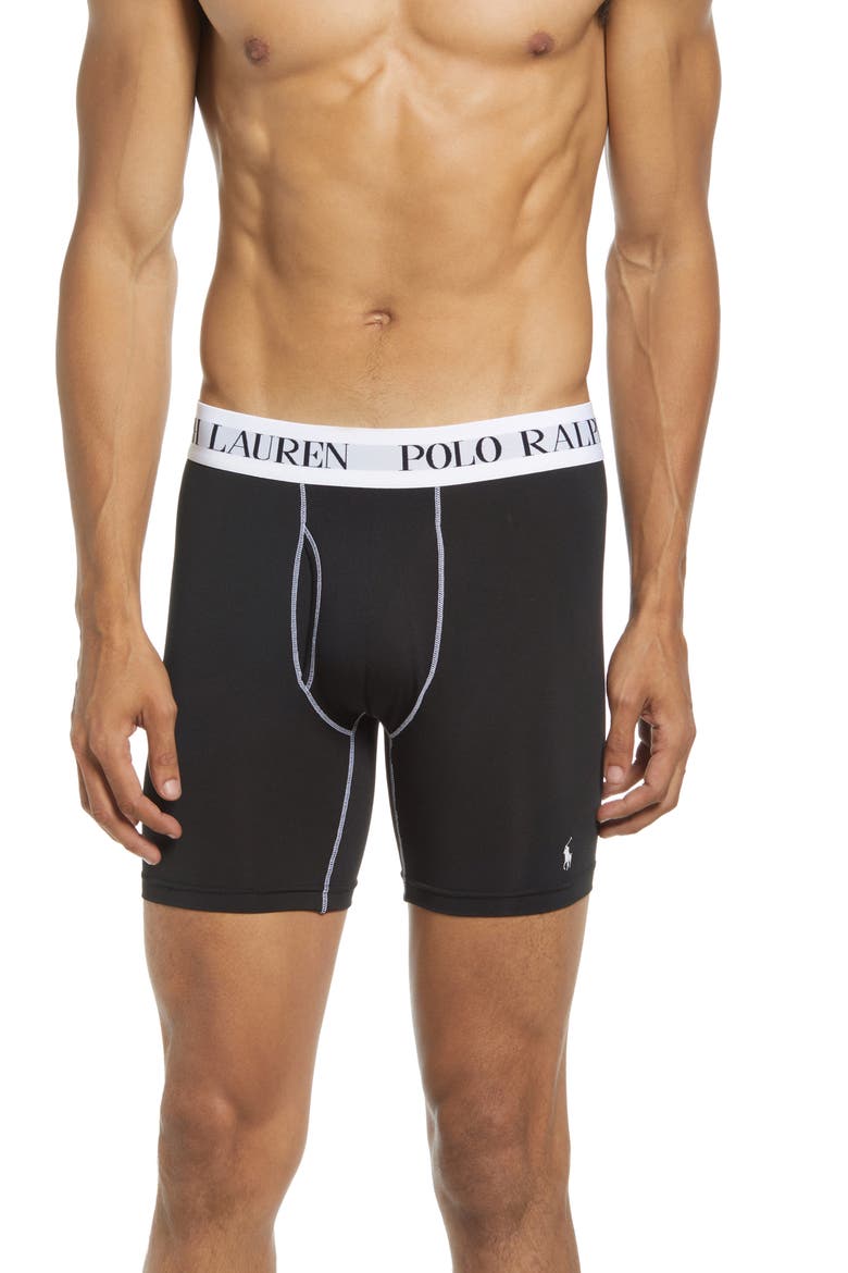 4D Performance Boxer Briefs, Alternate, color, BLACK-WHITE/RED/BLUE