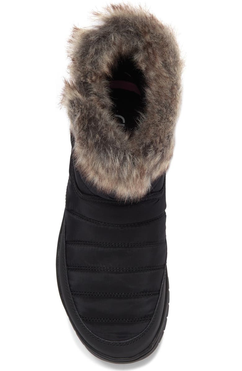 Rykä Suzy Faux Fur Trim Bootie - Wide Width Available, Alternate, color,