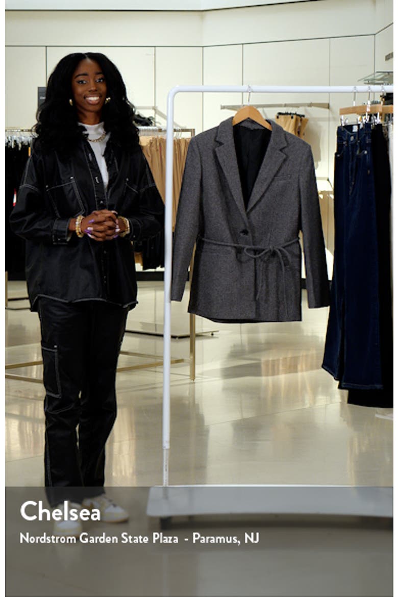 Tie Waist Blazer video