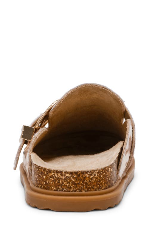 Dolce Vita Dv By Yeehaw Faux Calf Hair Mule In Animal Print