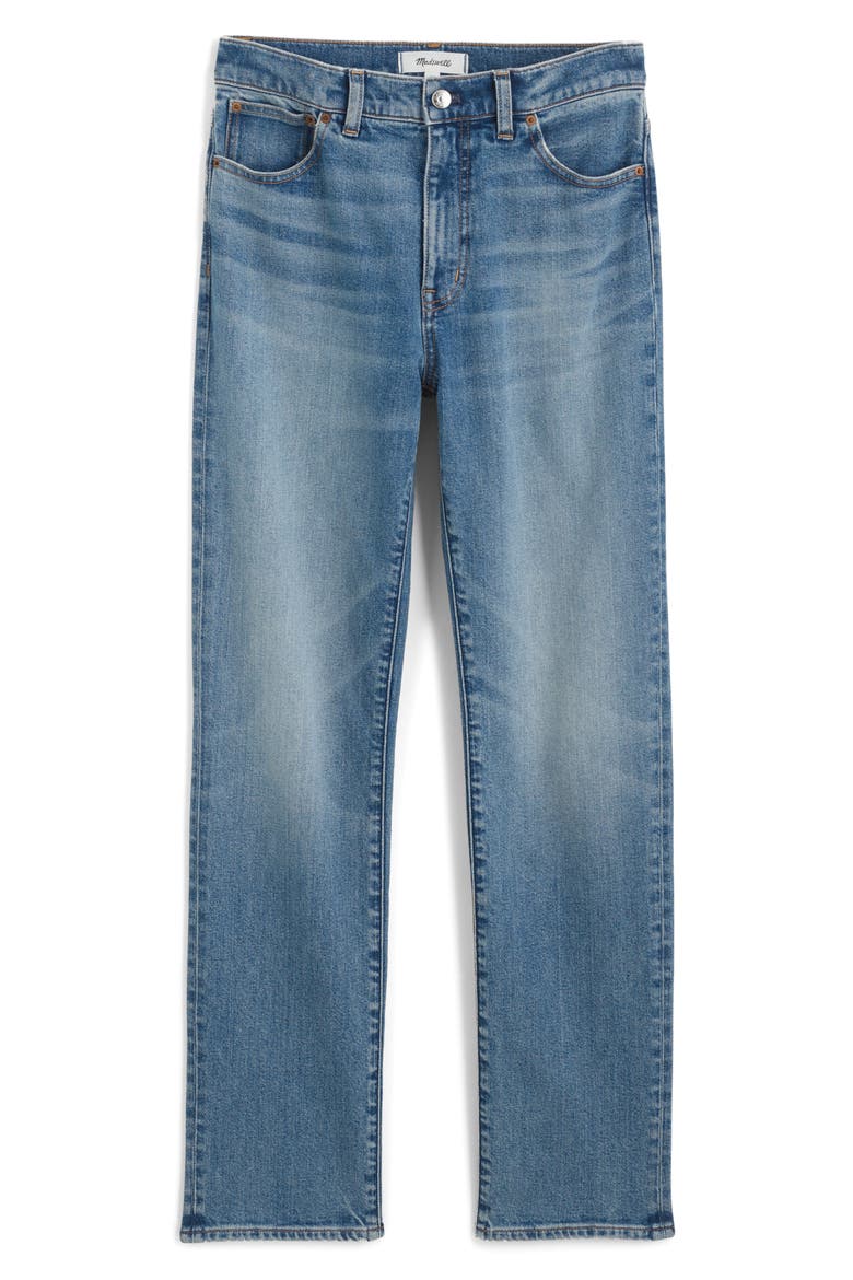 The Jules Ankle Slim Straight Leg Jeans, Alternate, color, ATLIN WASH