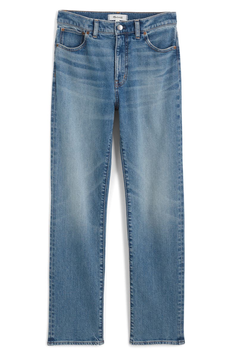Madewell The Jules Ankle Slim Straight Leg Jeans, Alternate, color, Atlin Wash