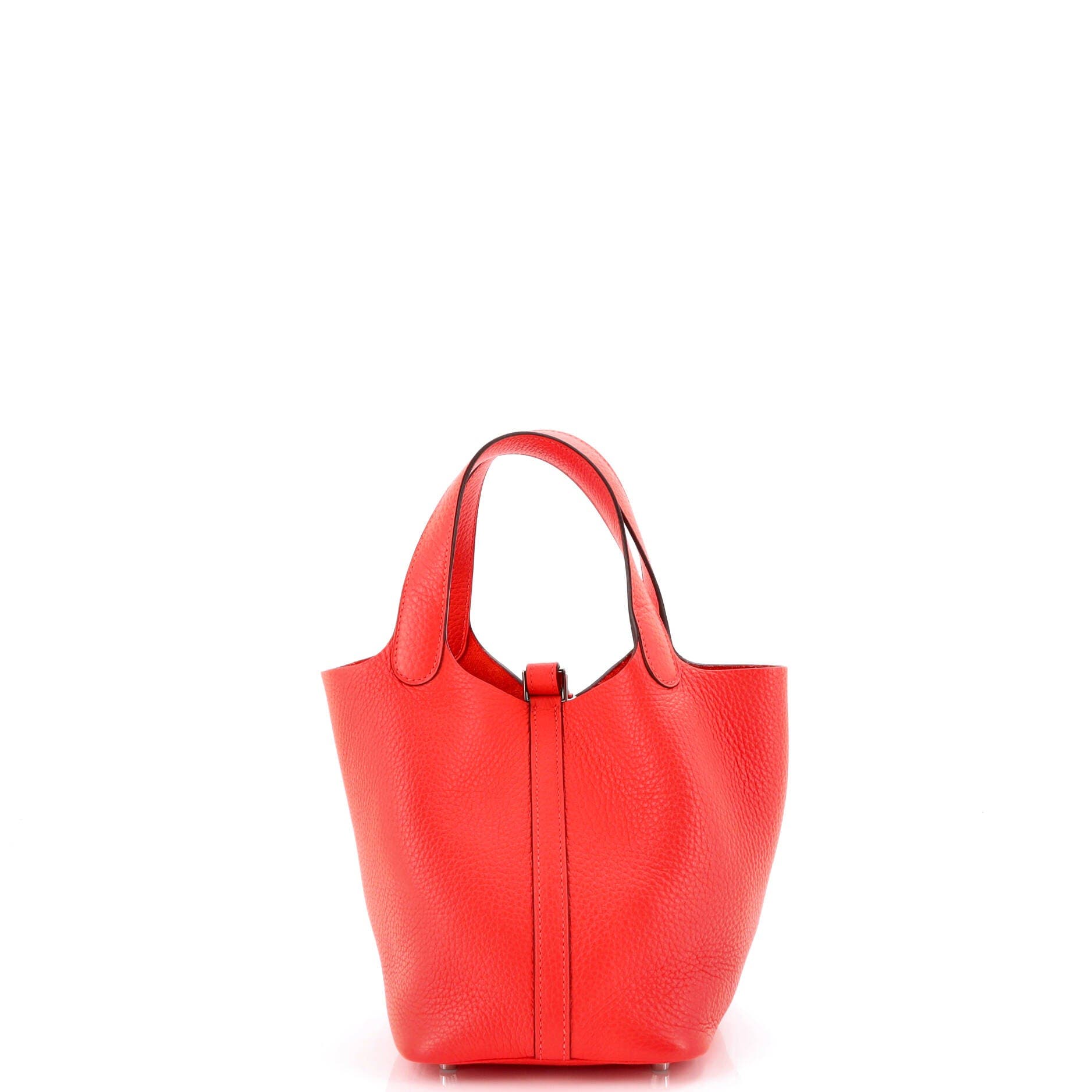 Pre-Owned Hermes Picotin Lock Bag Clemence PM, Alternate, color, Orange Field