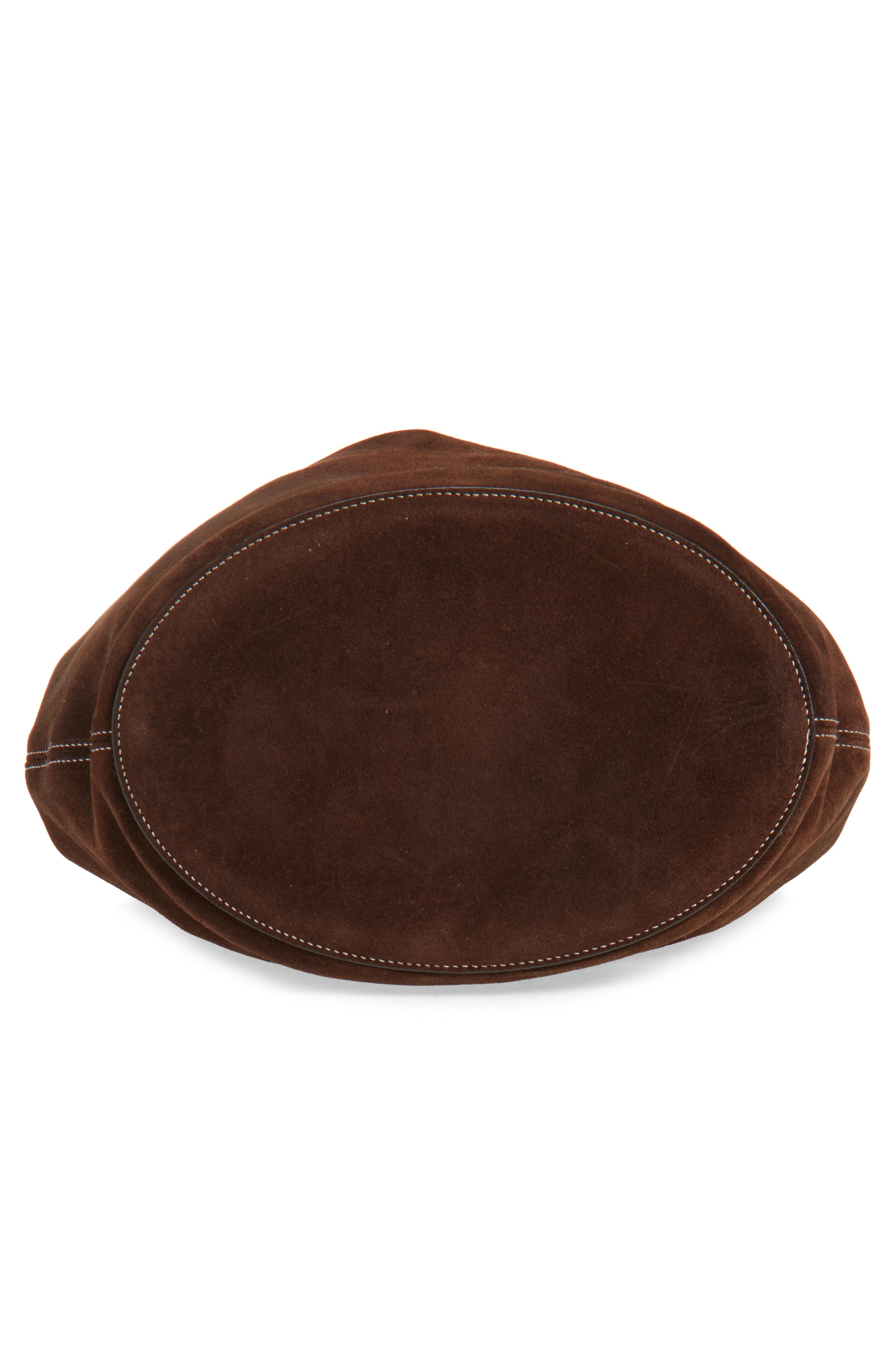 LIFFNER Large Belted Bucket Bag, Alternate, color, Dark Brown