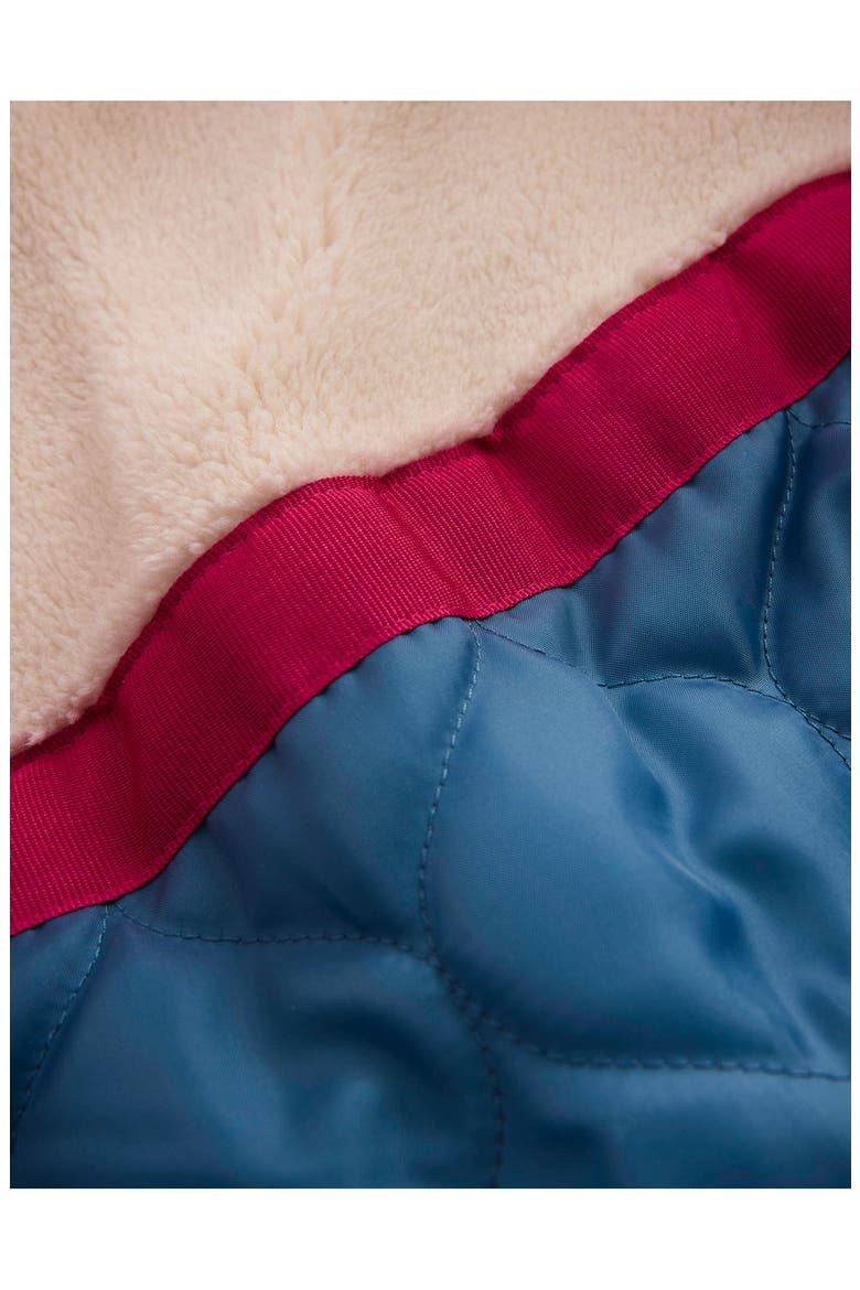 Kids' Heart Appliqué Hooded Puffer Coat, Alternate, color, PINK APPLIQUE METALLIC HEARTS