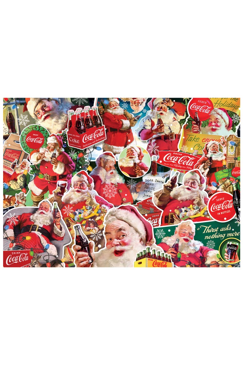 Coca-Cola Christmas 500 Piece Puzzle, Alternate, color, Multicolor