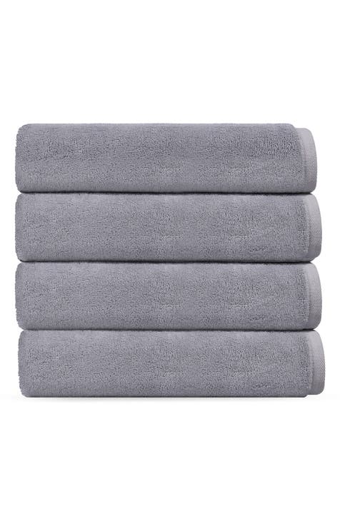 Puresoft 4-Piece Turkish Cotton Bath Sheet