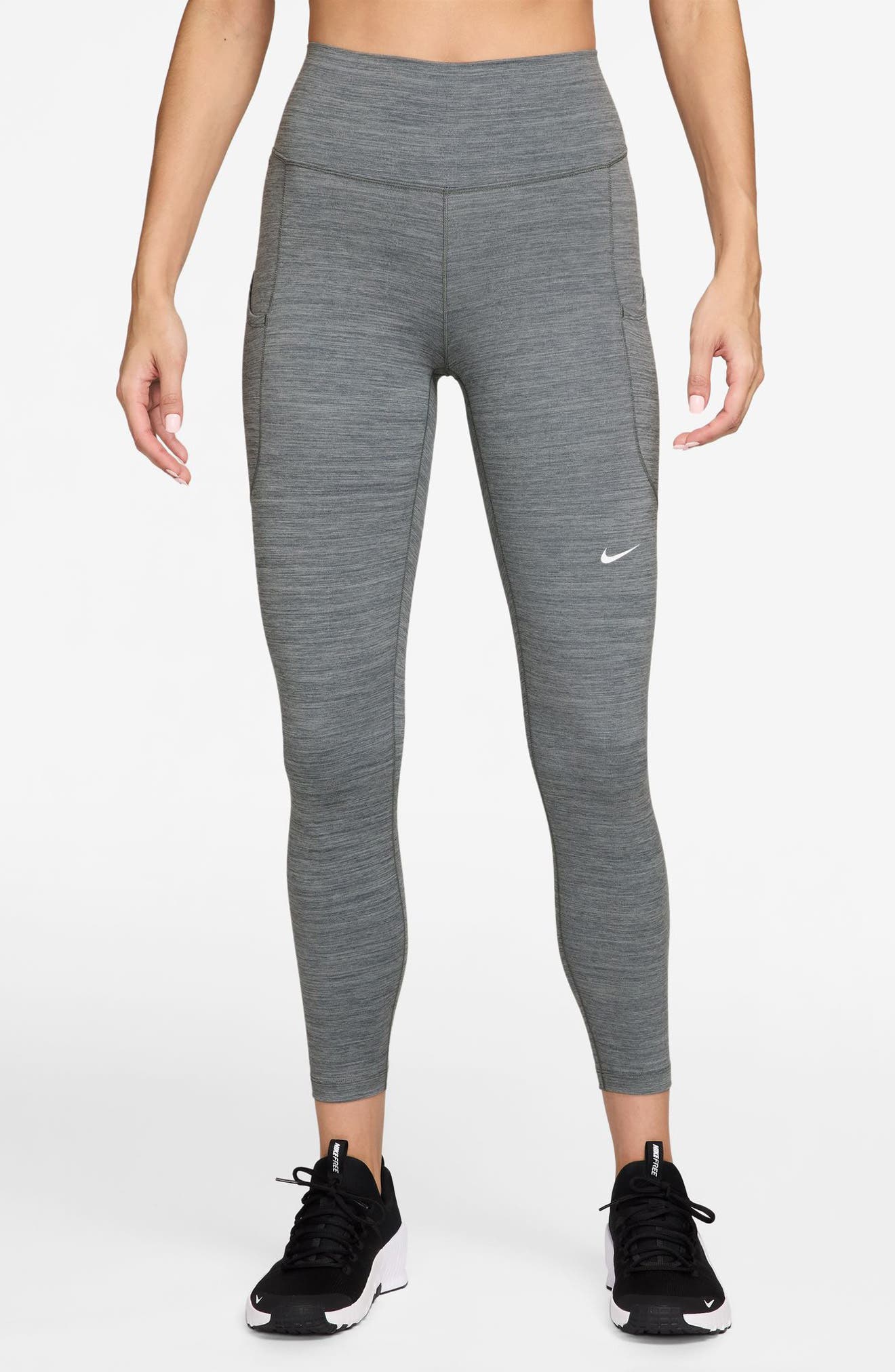 nike high waisted grey leggings