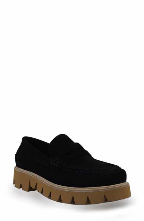 Lenna Suede Platform Loafer