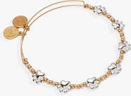 Alex and Ani Paw Print Beaded Dog Bangle