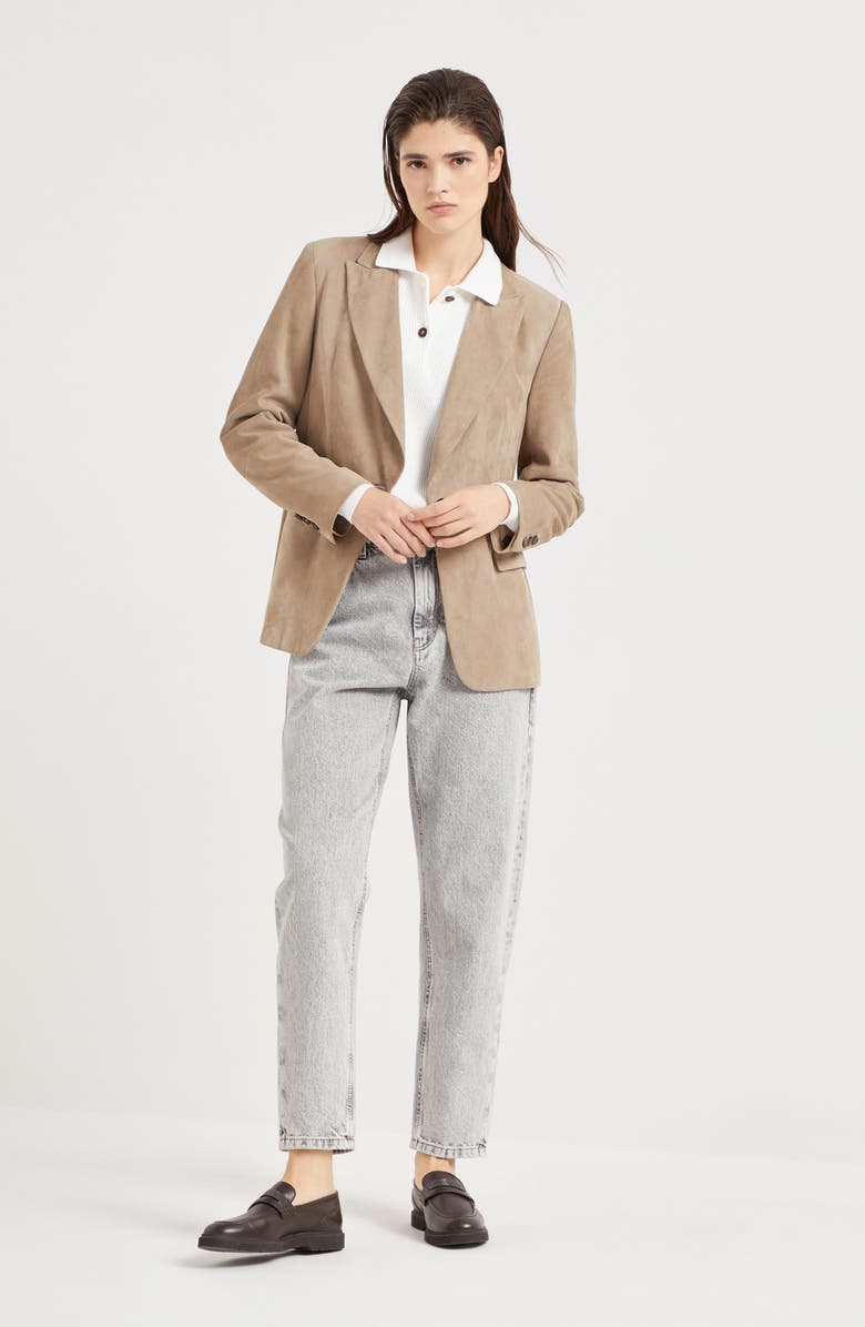 Brunello Cucinelli Polo-style sweater, Alternate, color,