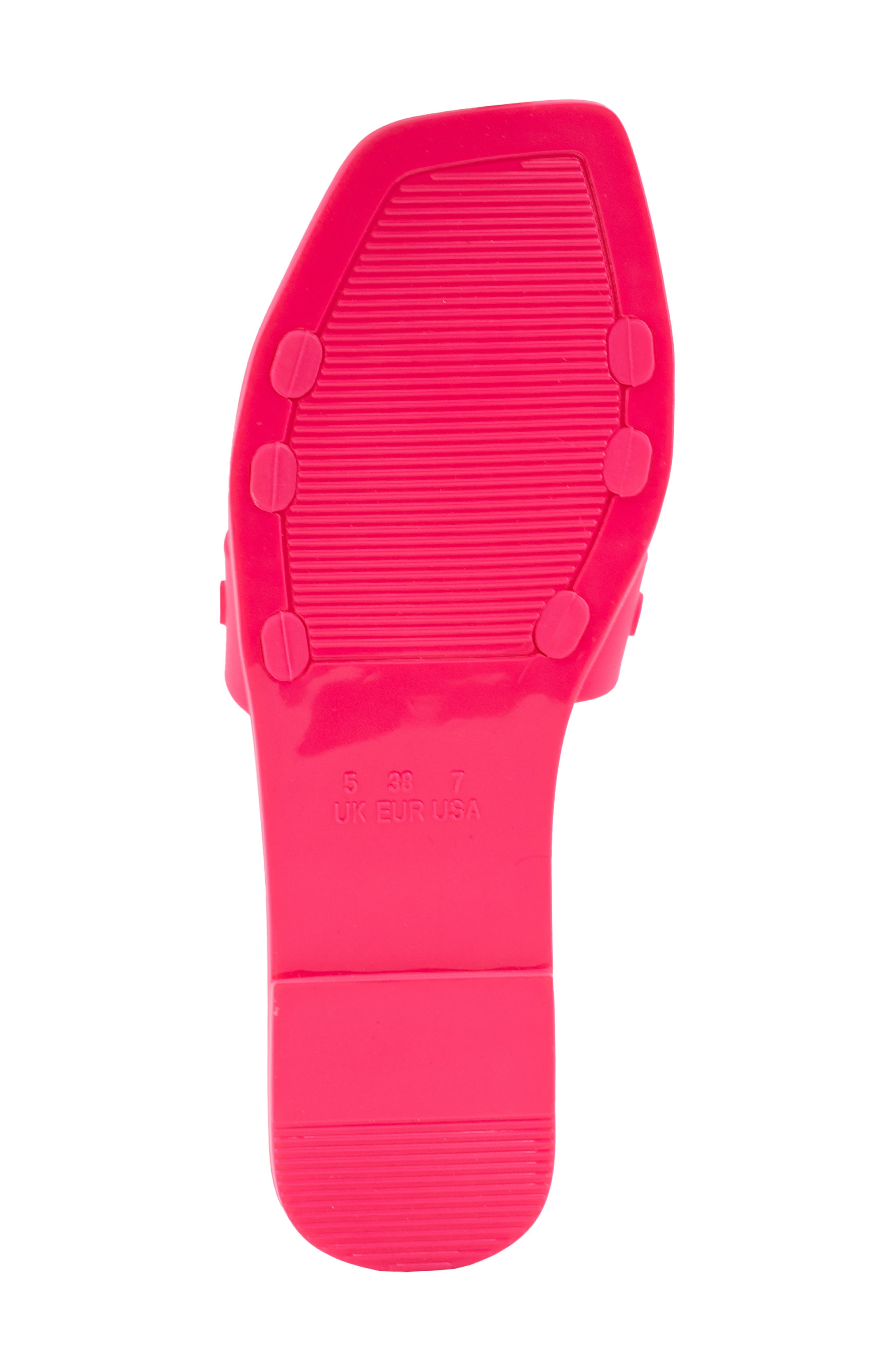 Donna Waterproof Slide Sandal, Alternate, color, HOT PINK